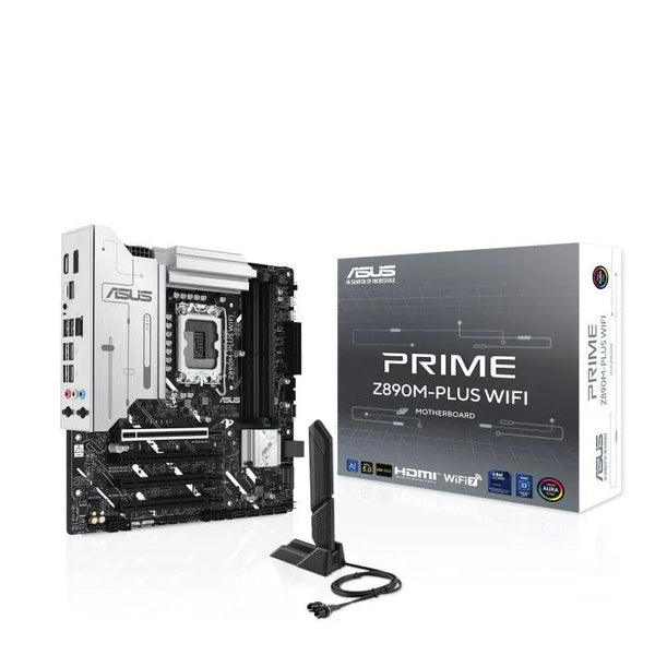 ASUS Prime Z890M-Plus WIFI LGA 1851 ATX Motherboard Advanced AI PC-Ready - Anigma